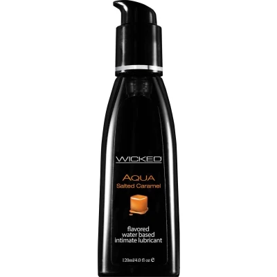 Afbeelding van Aqua Salted Caramel Waterbasis Glijmiddel 120 ml