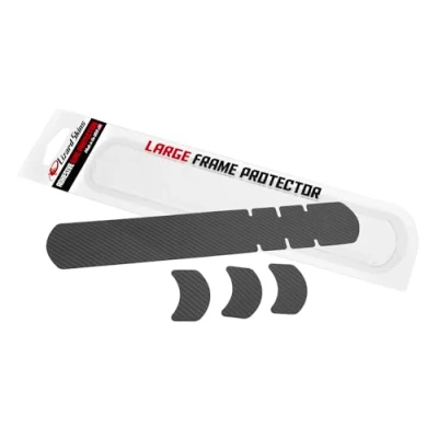 Afbeelding van Lizard skins frame protector beschermer carbon leder large zwart