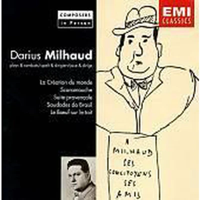 Afbeelding van Composers in Person Milhaud: La Creation du Monde, etc