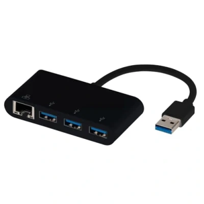 Afbeelding van Vivanco USB 3.2 Gen 1 (USB 3.0) Adapter [4x RJ45 bus, bus A 1x 2 stekker 3.1)] 39638 10.00 cm