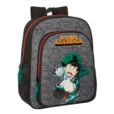 Afbeelding van Schoolrugzak My Hero Academia Zwart 32 X 38 12 cm