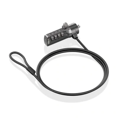 Afbeelding van Aisens Veiligheidskabel ASLK D40N03 BK 1,5 m