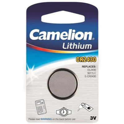 Afbeelding van Knoopcel batterij CR2430 Camelion