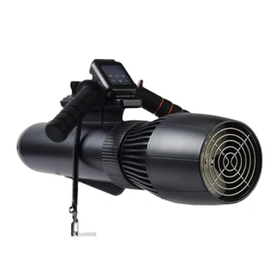 Afbeelding van Camolech Elektrische onderwaterscooter, 40 W, 60 m vrij duiken, snorkelen, zeescooter, borstelloze motor, 500 minuten, afneembare batterij, waterroller voor zwembad (500 10000 mAh)