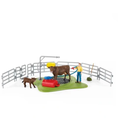 Afbeelding van Schleich Koeienwastraat