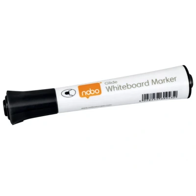 Afbeelding van Viltstift Nobo whiteboard Glide rond zwart 2mm