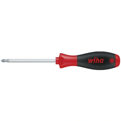 Afbeelding van WIHA SB311006001 schroevendraaier SoftFinish Phillips met ronde schacht in blister PH0 x 60 mm 43382