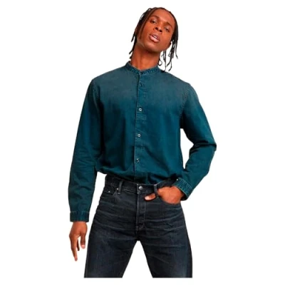 Afbeelding van G STAR Correct Overhemd, Heren, Maat: Large, Worn in dusky clouds