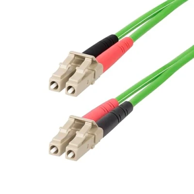Afbeelding van StarTech.com LCLCL 25M OM5 FIBER Glasvezel kabel LC LOMM Groen