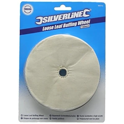 Afbeelding van Silverline Polijstschijf met los pluis 150 mm