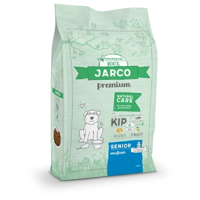 Afbeelding van Jarco Dog Natural Medium Senior Kip Hondenvoer 2 Kg 11 25