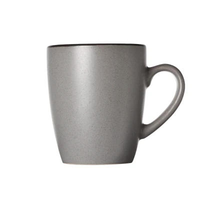 Afbeelding van Cosy&amp;Trendy Speckle Grey Beker 35cl Set 6