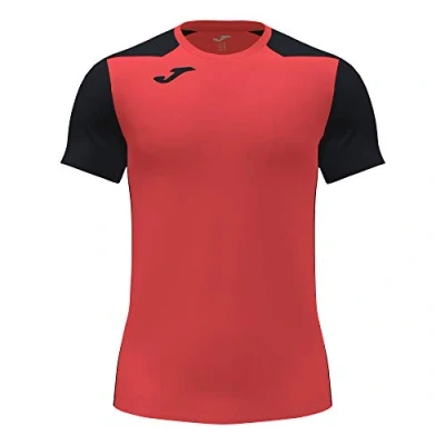 Afbeelding van Joma Heren Record II T shirt, Fluor zwart koraal, S EU