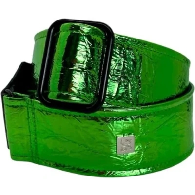 Afbeelding van Get&quot;;m Spring 2023 Collection Distressed Vernice Green gitaarband