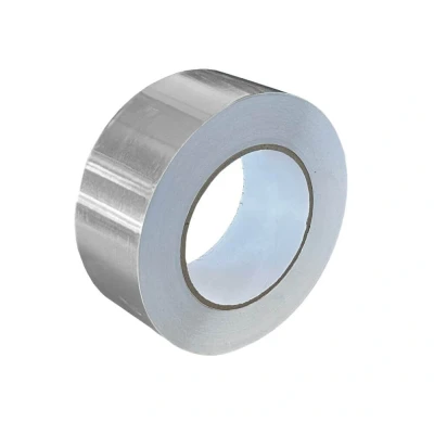 Afbeelding van Aluminium Tape 50mm X 50mtr. 1 Rol. Zilver (1 Rol)