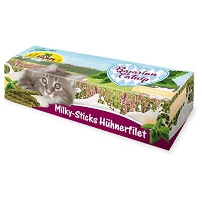 Afbeelding van JR FARM Cat Bavarian Catnip Milky Sticks kipfilet, 35 g