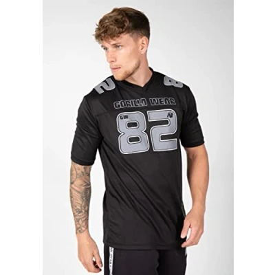Afbeelding van Gorilla Wear Fresno Tshirt print, Heren, Maat: Medium, Grey