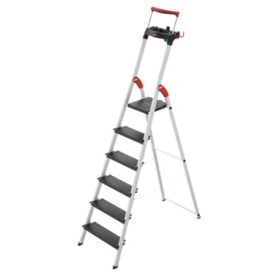 Afbeelding van Hailo trapladder Topline L100, 6 treden