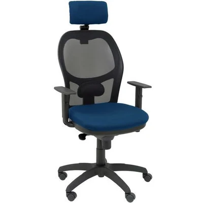 Afbeelding van Bureaustoel met hoofdsteun P&amp;C 10CRNCR Marineblauw