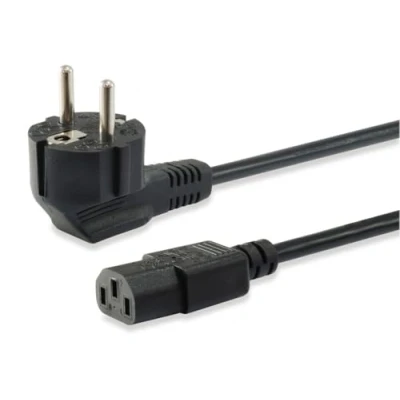 Afbeelding van Equip 112120 electriciteitssnoer Zwart 1,8 m CEE 7/7 C13 stekker