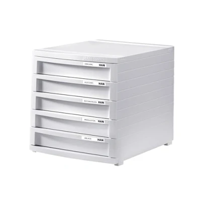 Afbeelding van HAN CONTUR 1505 12 Ladebox Wit DIN A4, B4, C4 Aantal lades: 5