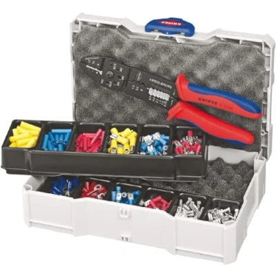 Afbeelding van Knipex krimp assortiment voor kabelverbinders 1 x 97 22 240 90 25