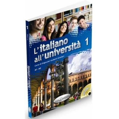 Afbeelding van L&#039;italiano all&#039;università. Con CD Audio. A1 A2 (Vol. 1): Libro e quaderno + Audio 1 (Level A2)