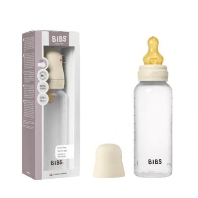 Afbeelding van BIBS Fles Latex Round Medium Flow Ivory 270ml