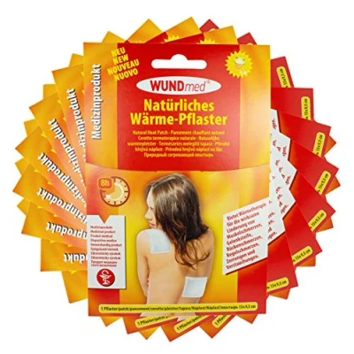Afbeelding van Wundmed Warmtepleister, hypoallergene warmtetherapie pleister 1 stuk (13 x 9,5 cm)