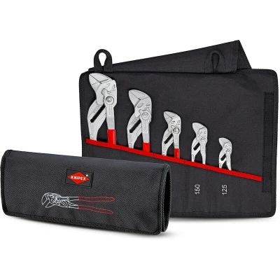 Afbeelding van Knipex 001955S4 5 delige Sleuteltangenset in roltas