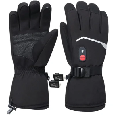 Afbeelding van Verwarmde Handschoenen voor Mannen en Vrouwen Oplaadbare Elektrische Winter Handwarmers Skiën, Paardrijden, Jagen, Hardlopen Meer XS