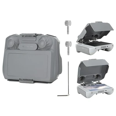 Afbeelding van MotuTech 2 in 1 verstelbare hoek zonwering voor DJI RC afstandsbediening Mavic 3/Mavic 3 Pro/Mavic Classic/Mini Pro/Mini 3/Air 2S (voor RC)