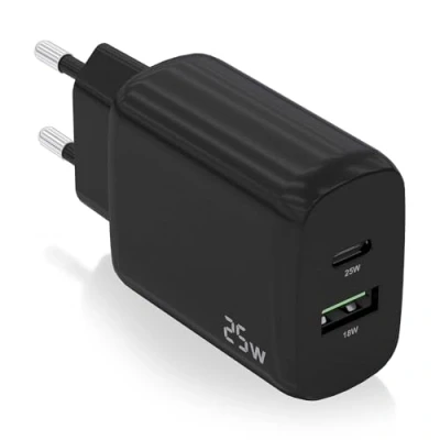 Afbeelding van Oplader Aisens A110 0759 Zwart 25 W (1 Stuks)