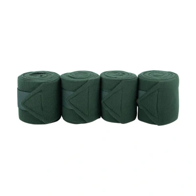 Afbeelding van Harry&#039;s Horse Bandages fleece 3m 4 stuks One Size Olijf