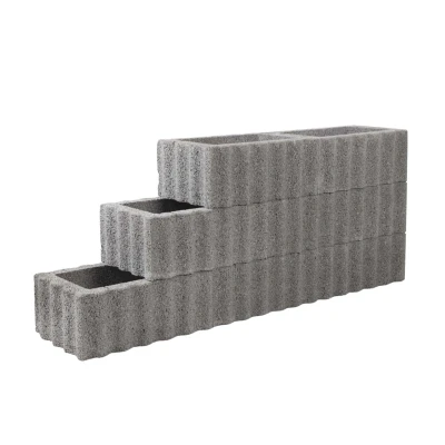 Afbeelding van Redsun Resupor Rechthoekflor 60x40x25 Cm Grijs