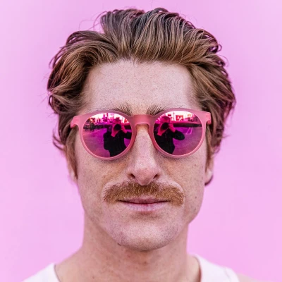 Afbeelding van GoodR CG Influencers Pay Double Hardloop Zonnebril Pink S