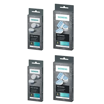 Afbeelding van SIEMENS TZ80001 20 reinigingstabletten + 6 ontkalkingstabletten voor EQ Series