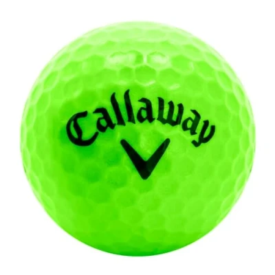 Afbeelding van Callaway HX Soft FLITE Foam golfballen, groen, set van 9 stuks, zachte oefenbal