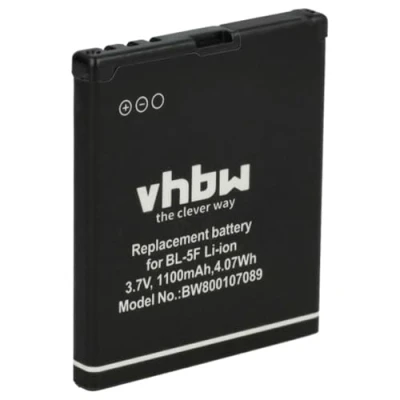 Afbeelding van vhbw Accu compatibel met Bea fon SL630, SL640 mobiele telefoon smartphone (1100mAh, 3,7V, Li Ion)