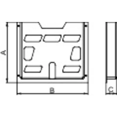 Afbeelding van Schneider Electric NSYDPA5 Documenthouder Polystereen Grijs wit (RAL 7035) (l x b h) 22 188 174 mm 1 stuk(s)
