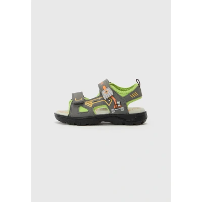 Afbeelding van Lurchi KODO Sandalen voor kinderen, Maat: 27, Grey/green/orange Textiel/ synthetisch