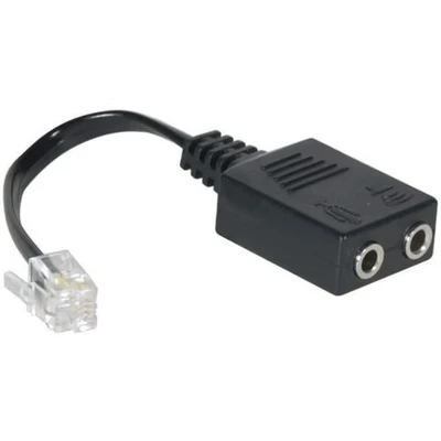 Afbeelding van RJ naar Jack Multimedia Headset Telefoon Adapter DEXLAN