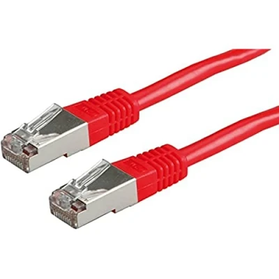 Afbeelding van Netwerkkabel Cat5e F/UTP 2 meter (100% koper, Rood)