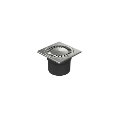Afbeelding van Douche afvoer, badafvoer, vloerafvoer, 150 x mm, DNS 110 N, roestvrij staal (323 N)