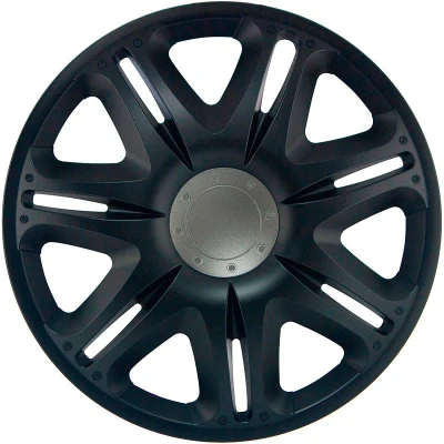 Afbeelding van J Tec 4 Delige Wieldoppenset Nascar 15 inch zwart