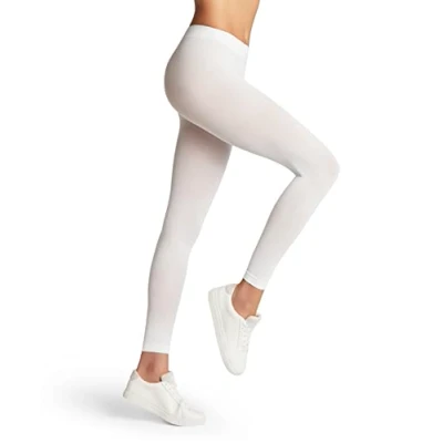 Afbeelding van FALKE Dames Legging Pure Matt 50 DEN W Le halfdoorzichtig eenkleurig 1 paar, Wit White 2209, L