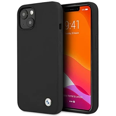 Afbeelding van BMW Silicone Back Case Geschikt voor Apple iPhone 13 Mini (5.4&quot;) Zwart