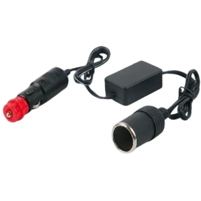 Afbeelding van Sigarettenaansteker converter 24V naar 12V HTC EQUIPEMENT 5A 60W en 100cm kabel