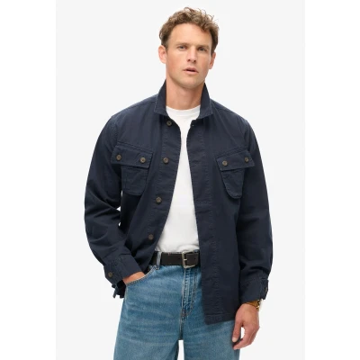 Afbeelding van Superdry Military Lichte jas, Heren, Maat: Medium, Eclipse navy