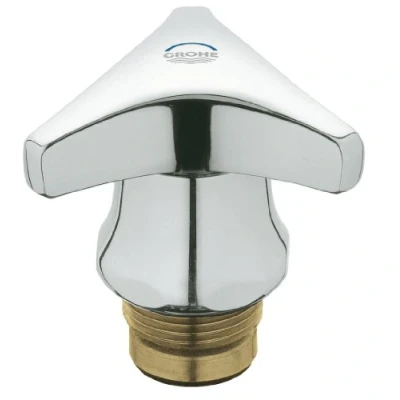 Afbeelding van Grohe bovendeel 3/4&quot; Trecorn greep blauw chr.